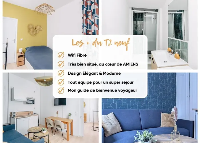 Confort Et Design-pres De La Cathedrale Amiens